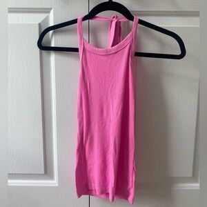 aerie hot pink Xs halter top